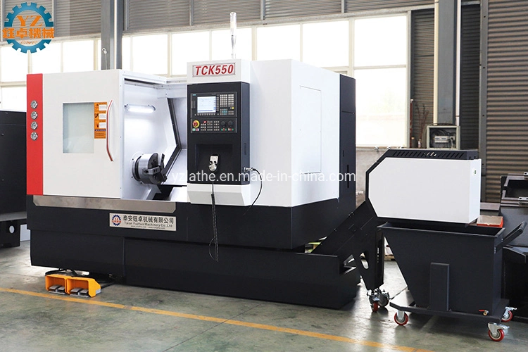 Tck550X1000 Slant Bed CNC Lathe Slant Bed CNC Turning Center CNC Lathe with Power Tool and Y Axis