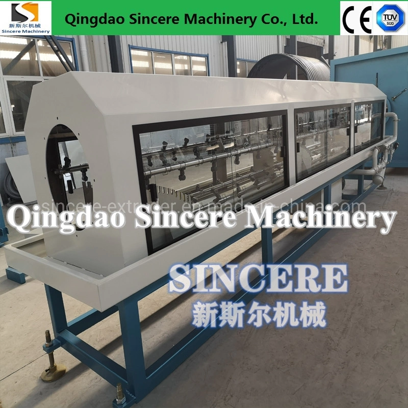 HDPE/PP Composite Pipe Manufacturing Extruding Machinery, 3 Layers HDPE Pipe Extruding Production Line