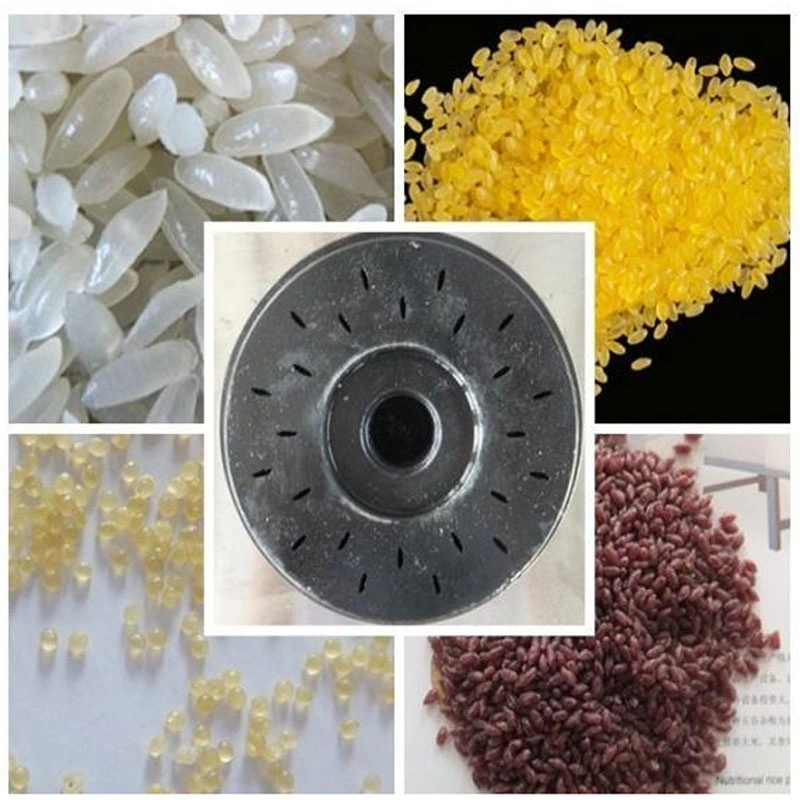 Extruded Instant Artificial Nutritional Rice Processing Machine Golden Rice Machine Processing Line