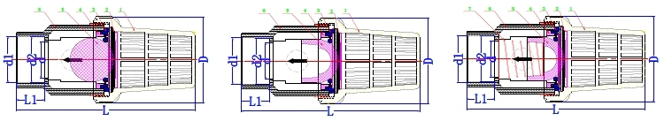 Special Type Plastic Pph Foot Valve with Round Whole