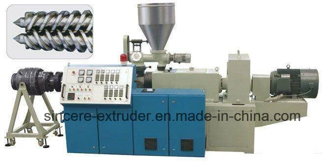 Plastic PVC Pipe Extrusion Production Line, PVC Cable Piping Manufacturing Machinery