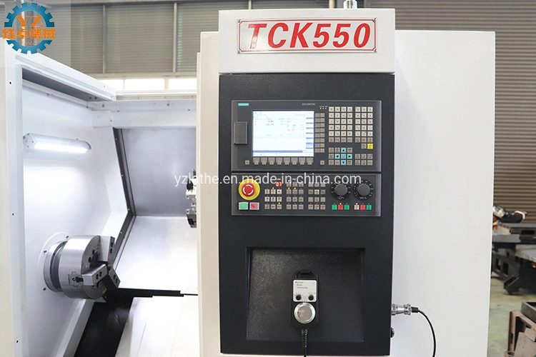 Tck550X1000 Slant Bed CNC Lathe Slant Bed CNC Turning Center CNC Lathe with Power Tool and Y Axis