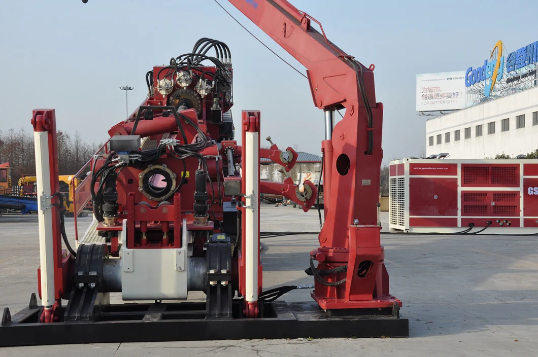 800T goodeng water/oil/gas pipe drilling rig horizontal directional drilling machine