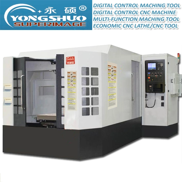 450*450mm Horizontal CNC Machining Center Exchange Workbench Horizontal CNC Lathe