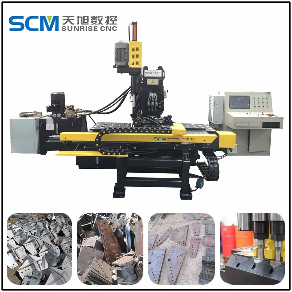 China CNC Punching /Drilling Machine for Steel Plate (TPPD103)