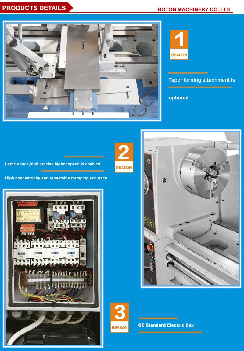 Engine Lathe C6280 Heavy Duty Lathe and Conventional Lathe