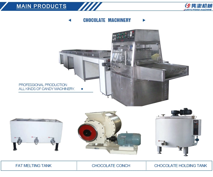 Top Grade Full Automatic Small Manufacturing Chocolate Production Line