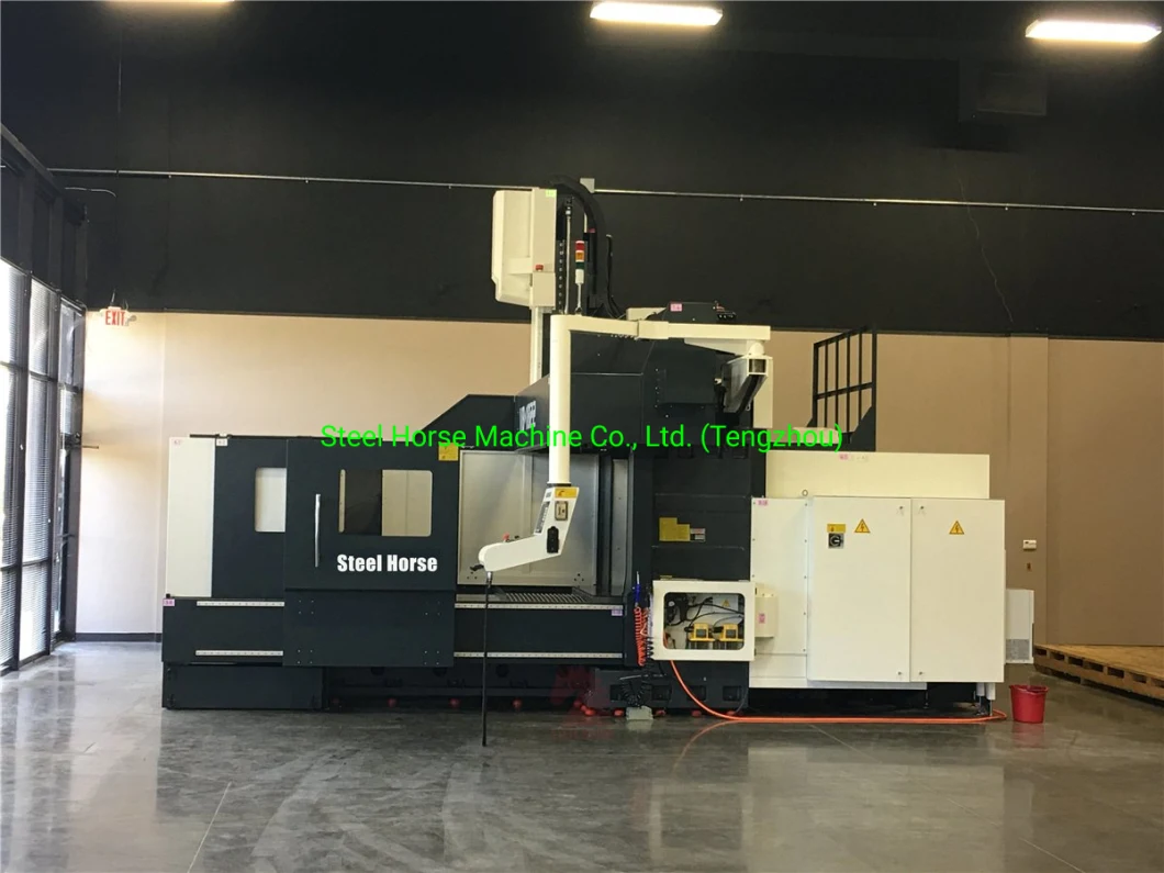 Vb1422 Heaviest Double Column Bridge Gantry CNC Milling Machining Center