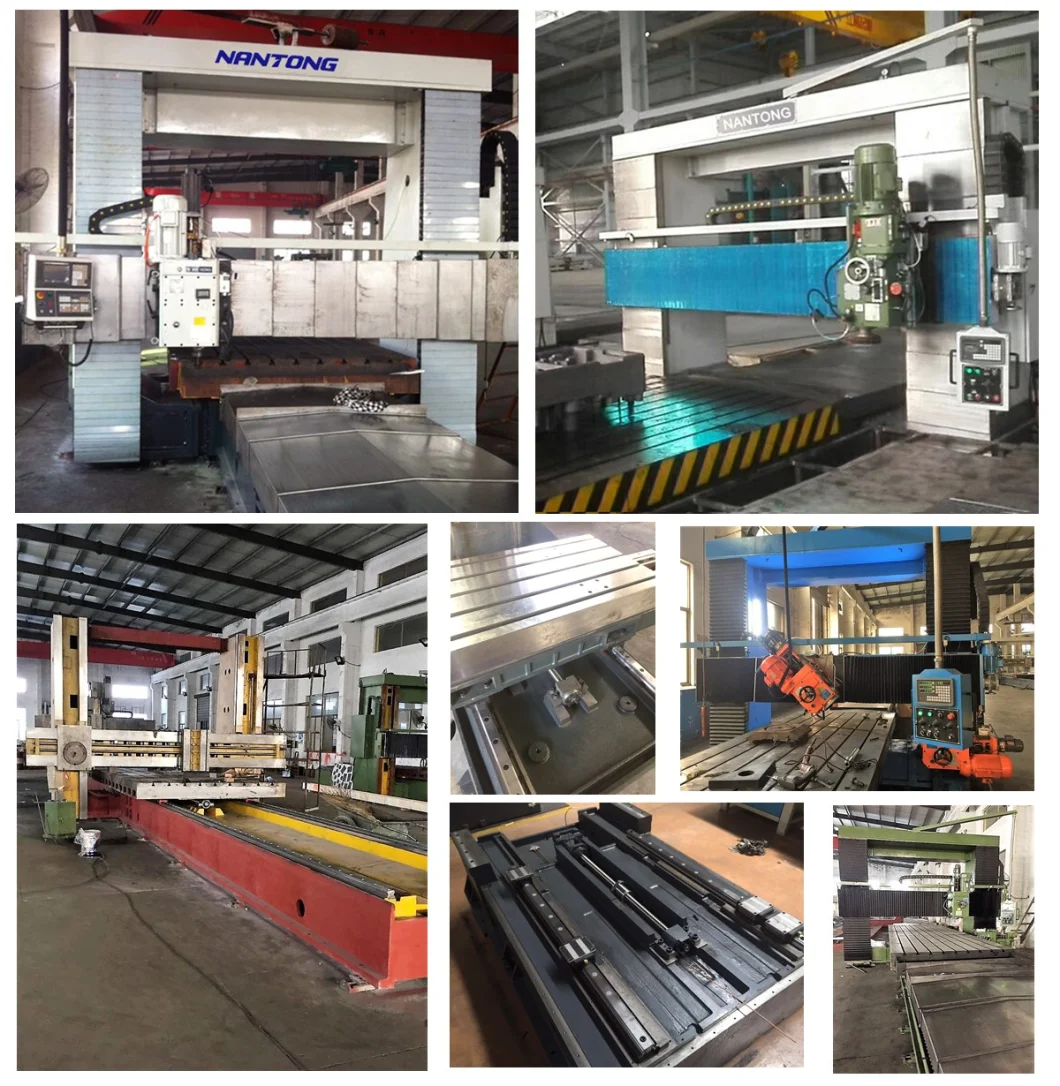 CNC Gantry Milling Moving Column Machine Center with Fixed Table