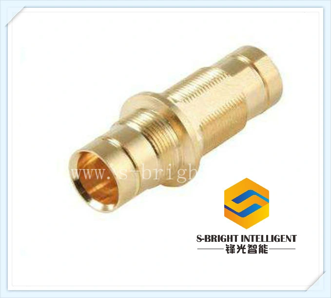 Precision Brass CNC Lathe Part Fabrication for Pump Valve (F-161)