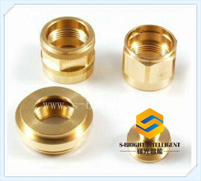 Precision Brass CNC Lathe Part Fabrication for Pump Valve (F-161)