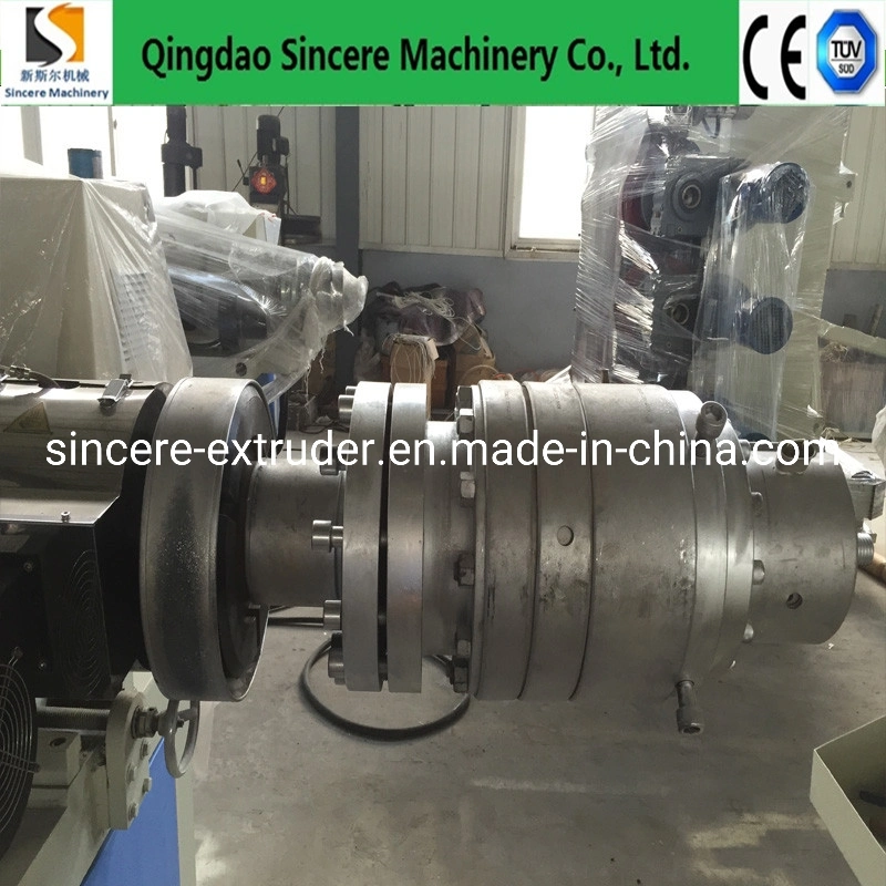 Plastic PVC Pipe Extrusion Production Line, PVC Cable Piping Manufacturing Machinery