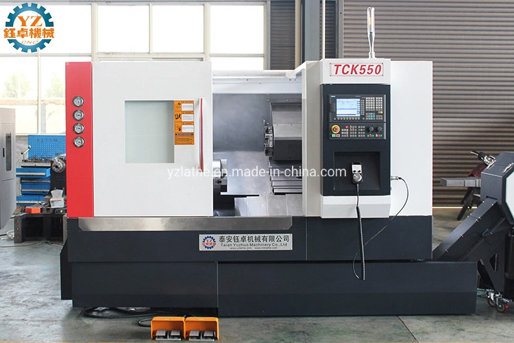 Tck550X1000 Slant Bed CNC Lathe Slant Bed CNC Turning Center CNC Lathe with Power Tool and Y Axis