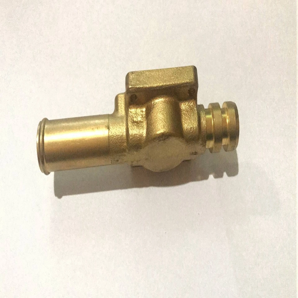 Custom CNC Machining Forging Brass Valve Body / Valve Spare Parts