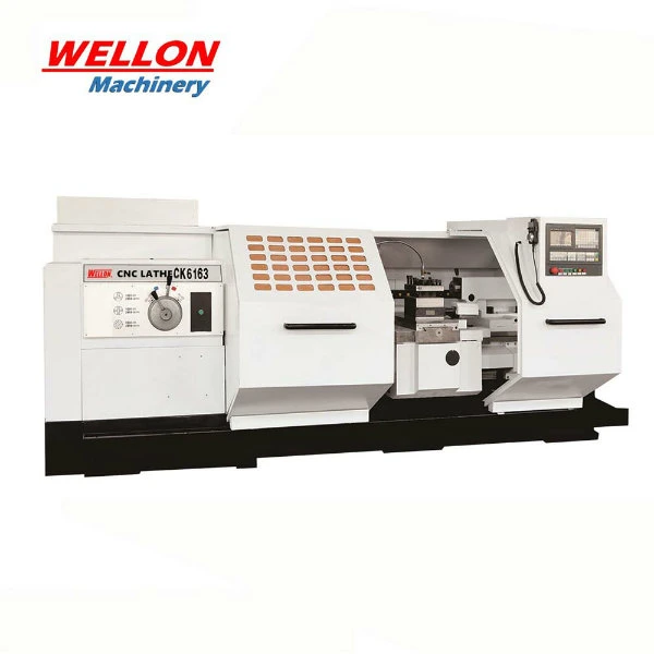 Flat Bed Horizontal CNC Turning Center Lathe Machine (CK6163 / CK6180 / CK61100)