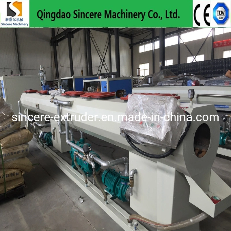 Plastic PVC Pipe Extrusion Production Line, PVC Cable Piping Manufacturing Machinery