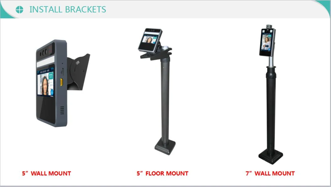 Intelligent Human Body Measurement System Body Scanner Thermal Camera for Body Fever Testing Office