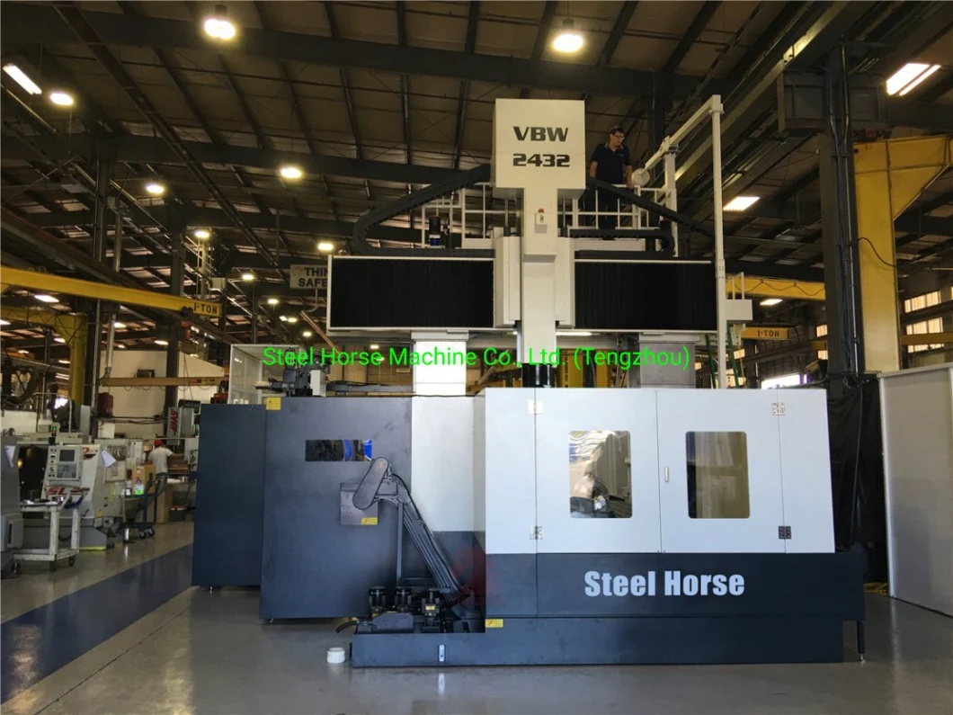 Vb1422 Heaviest Double Column Bridge Gantry CNC Milling Machining Center