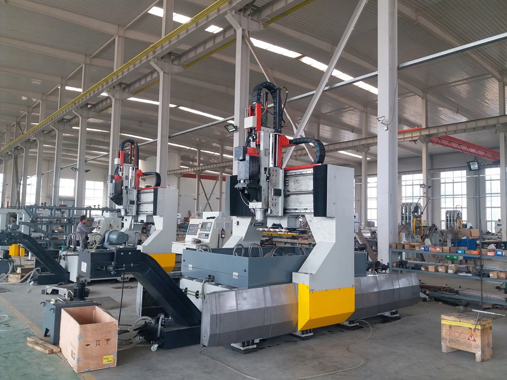 High Speed CNC Drilling Machine for Steel Plates Tube Sheets Steel Structure Plate Drilling Machine