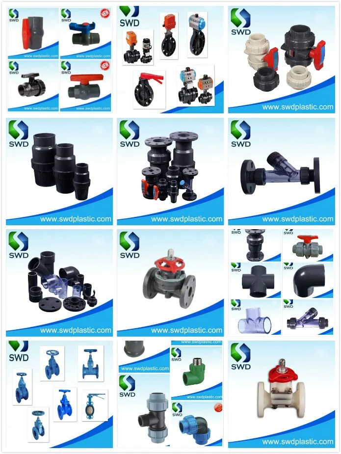 Special Type Plastic Pph Foot Valve with Round Whole