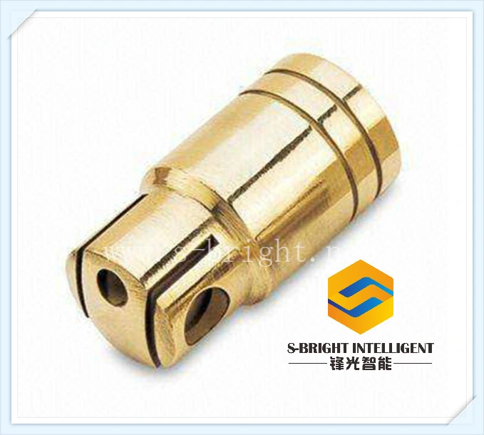 Precision Brass CNC Lathe Part Fabrication for Pump Valve (F-161)