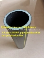 HDPE/PP Composite Pipe Manufacturing Extruding Machinery, 3 Layers HDPE Pipe Extruding Production Line