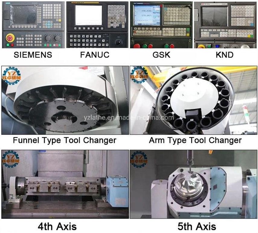 Vmc1270 Heavy Duty CNC Machining Center China Metal Working CNC Milling Machine Vertical Machining Center