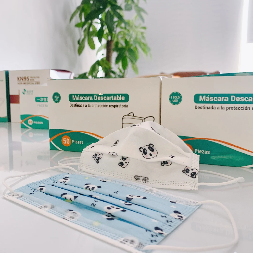 Face Mask Children Maks 3ply Disposable Mask Factory