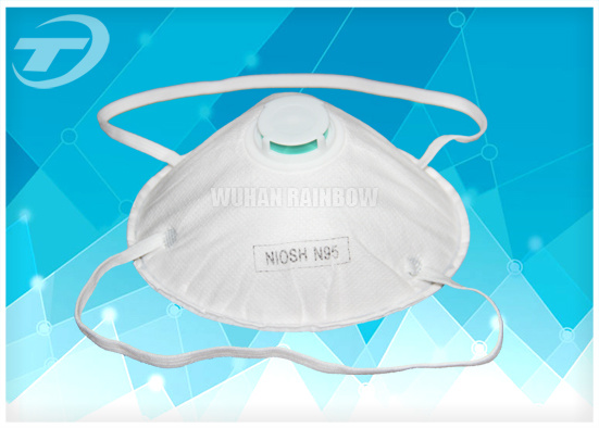 Niosh Certified Makrite N95 Cone Particulate Respirator Mask, M/L Size N95
