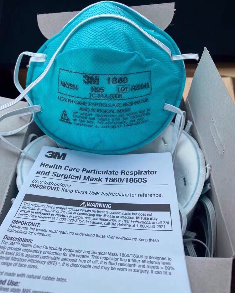 3m 1860 Face Mask N95 Dust Mask Value