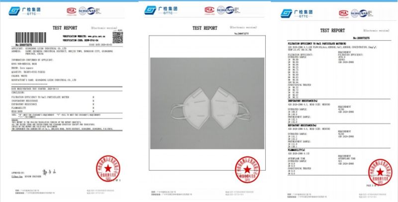 KN95/N95 Masks FFP2 Face Mask Anti-Pollution Dust Mask Disposable Mask for Protection