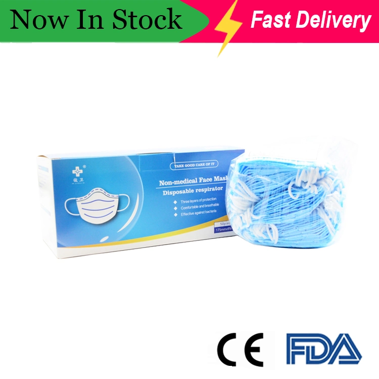 Factory 3ply Disposable Mask Ce FDA Protective Mask