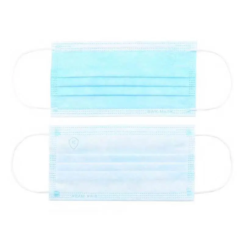 Wholesale 3-Ply Disposal Medical Surgical Face Mask Type Iir