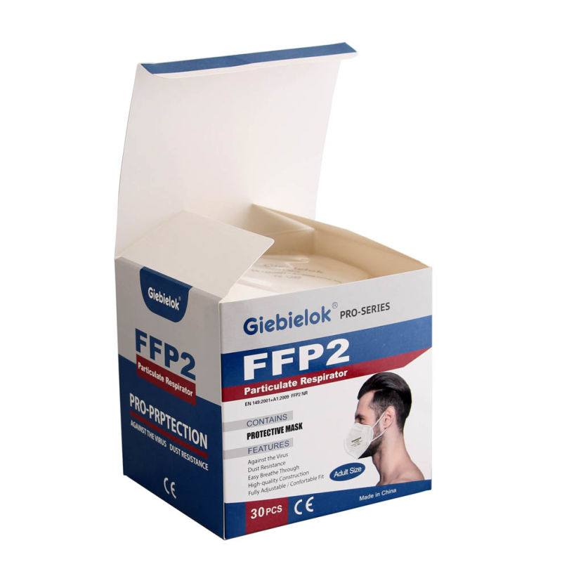 Ffp2 Face Mask Ffp2 Mask with En149: 2001 Certificate, Disposable Dust Mask, Ce Face Mask