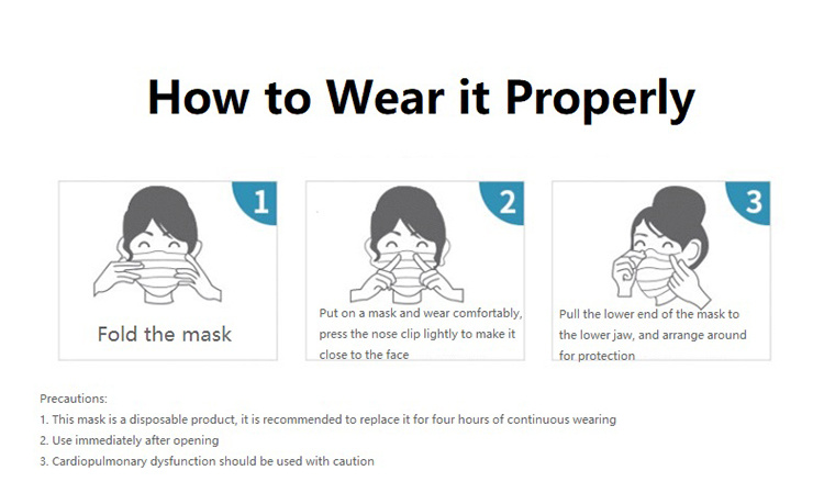 Disposable Medical Mask Anti Flu Safe Surgical Face Masks