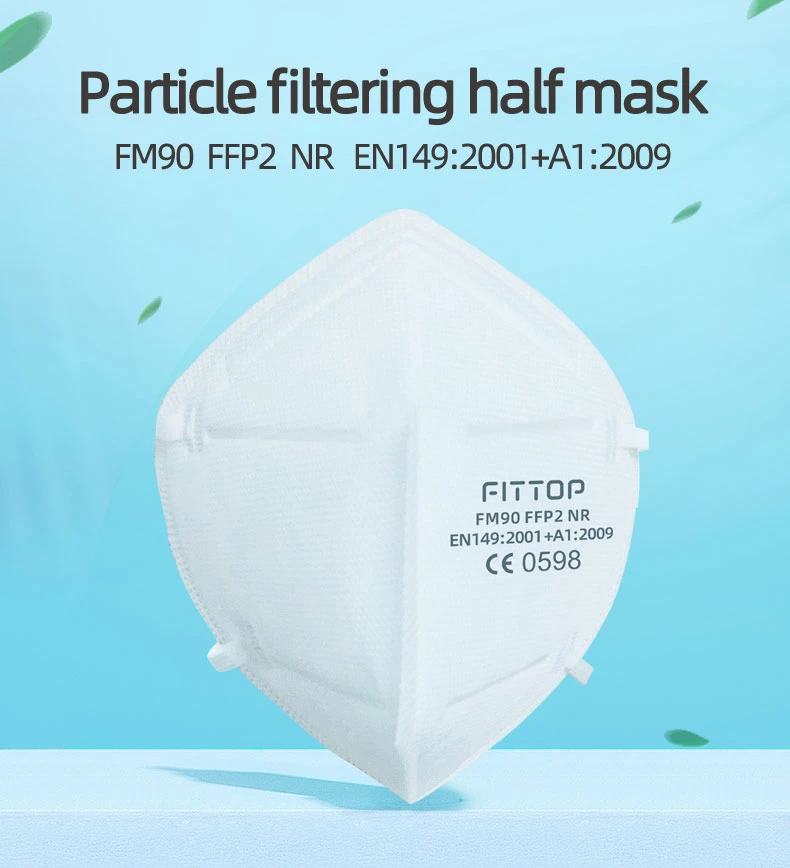 Wholesale Ear Loop Protective 5 Layers Disposable Mask KN95 CE Certified En 149 Face Mask