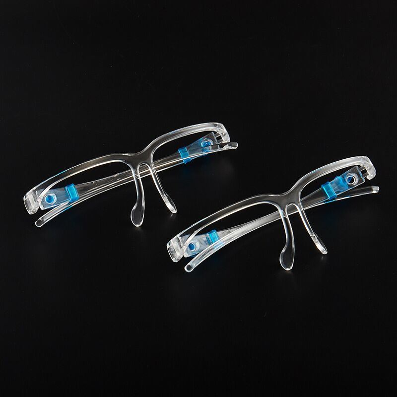 Protective Face Mask Clear Transparent Faceshield with Glasses Frame