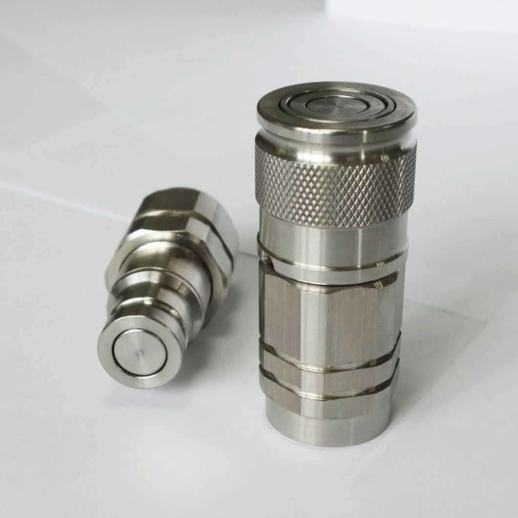 Naiwo ISO 16028 Stainless Steel Hose Fitting Quick Release Coupler