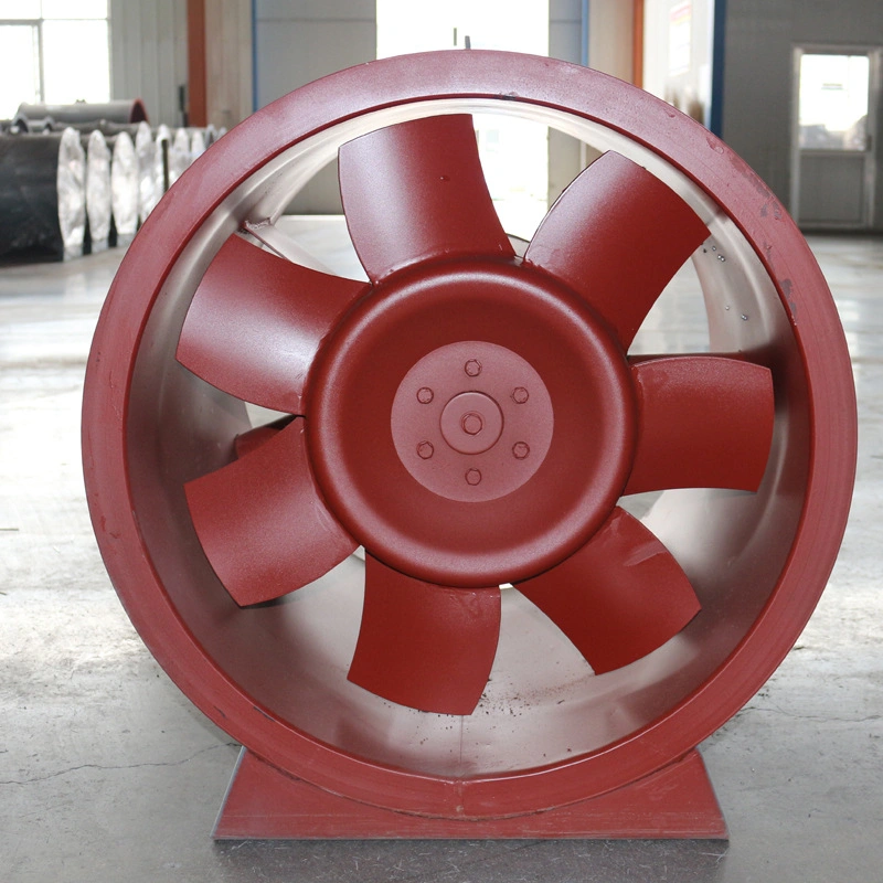 Commercial Ventilation Two-Speed 3c Axial Fan Underground Garage Smoke Exhaust Fan Shop Fire High Temperature Smoke Exhaust Fan