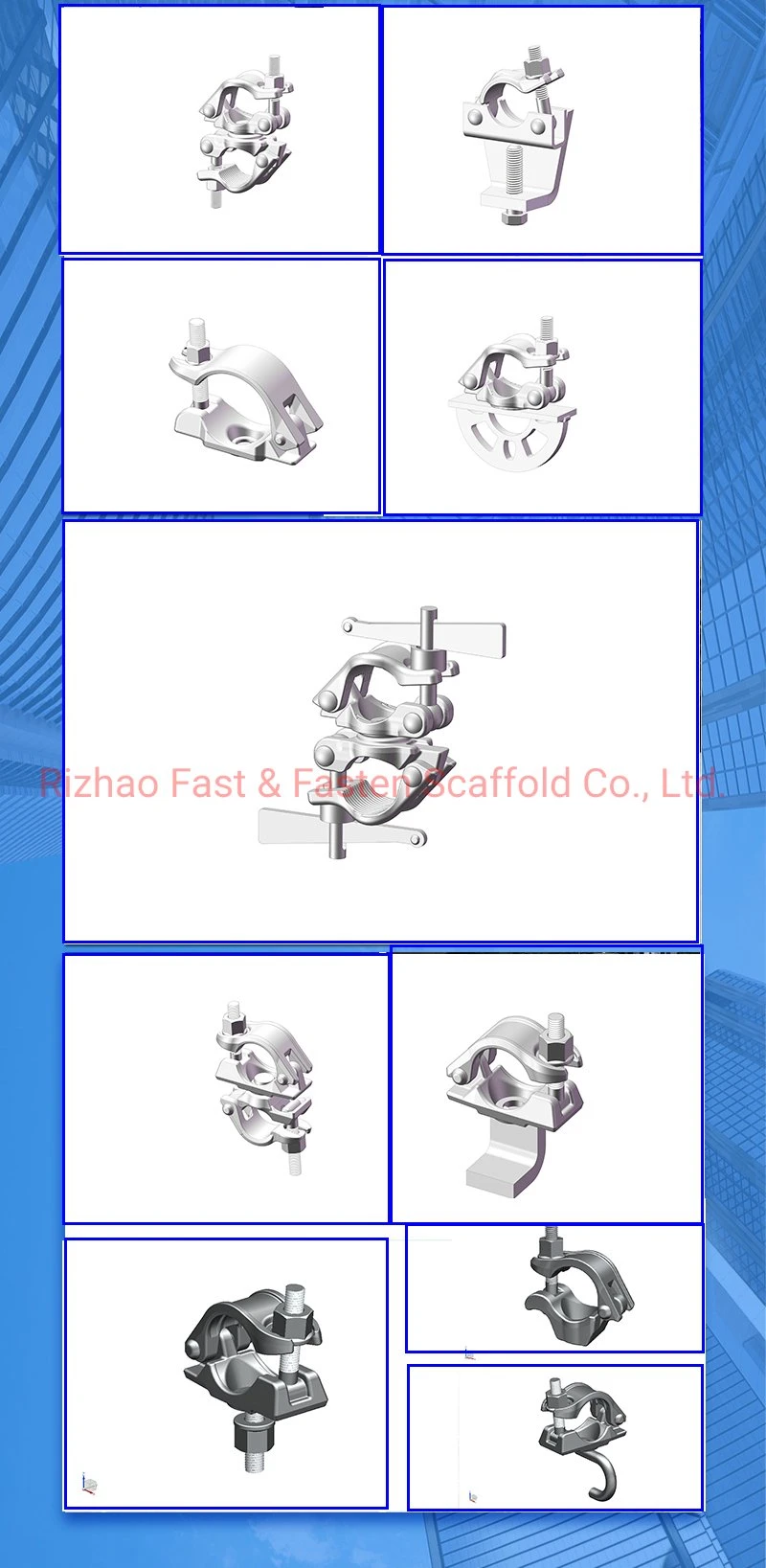 Scaffolding Coupler Scaffolding Coupler 90 Degree Scaffolding Tube Clamp Coupler British Standard Scaffolding Clamp