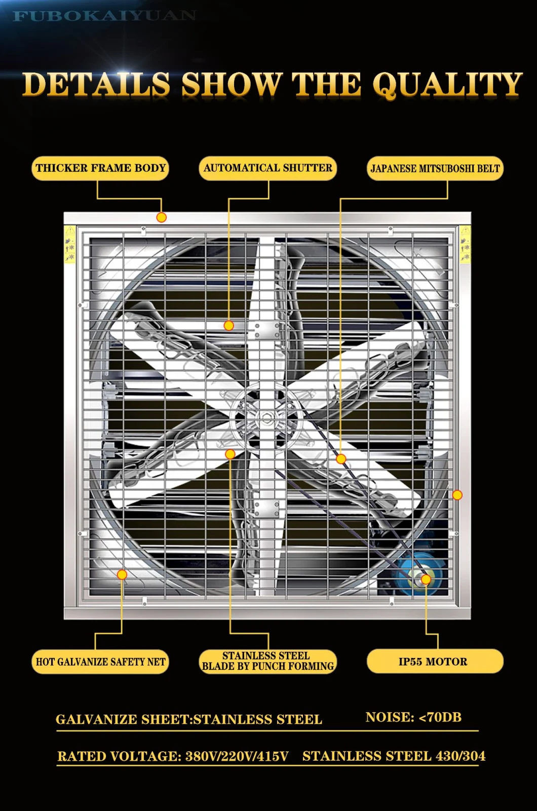 Push-Pull/Drop Hammer /Centrifugal/Ventilation Fan/Blower/Poultry Farm Equipemt/Ventilator Exhaust Fan/Cooling Pad/Industrial Blower Fan