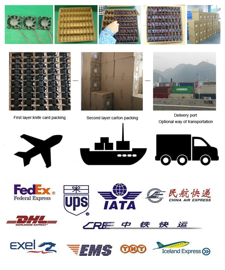 7020 Ball and Sleeve Bearing Cooling Fan Waterproof Cooling Fan Air Purifier Fan 5V 12V 24V