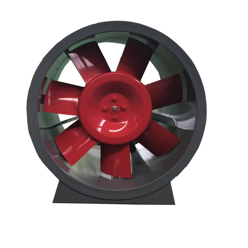 Commercial Ventilation Two-Speed 3c Axial Fan Underground Garage Smoke Exhaust Fan Shop Fire High Temperature Smoke Exhaust Fan