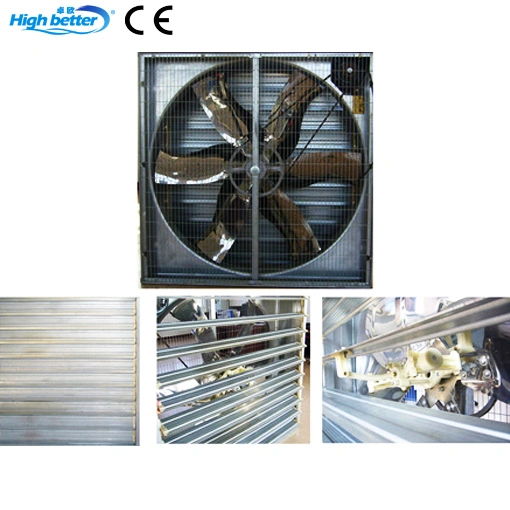 Industrial Machinery Push Pull Type Exhaust Fan for Poultry Farm Ventilation Fan Axial Fan Cooling Fan