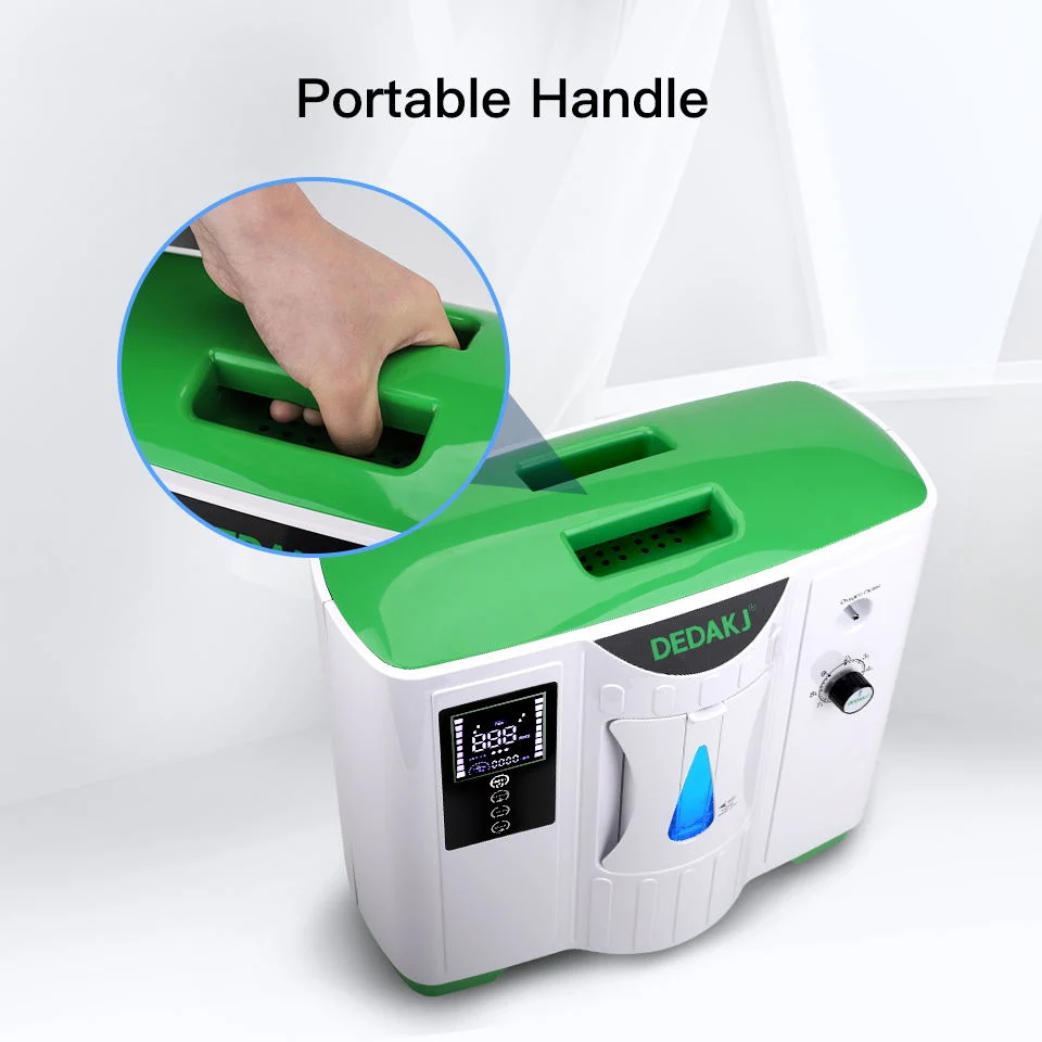 Oxygen Concentrator 2L 5L Household Portable Oxygen Concentrator with LCD Display