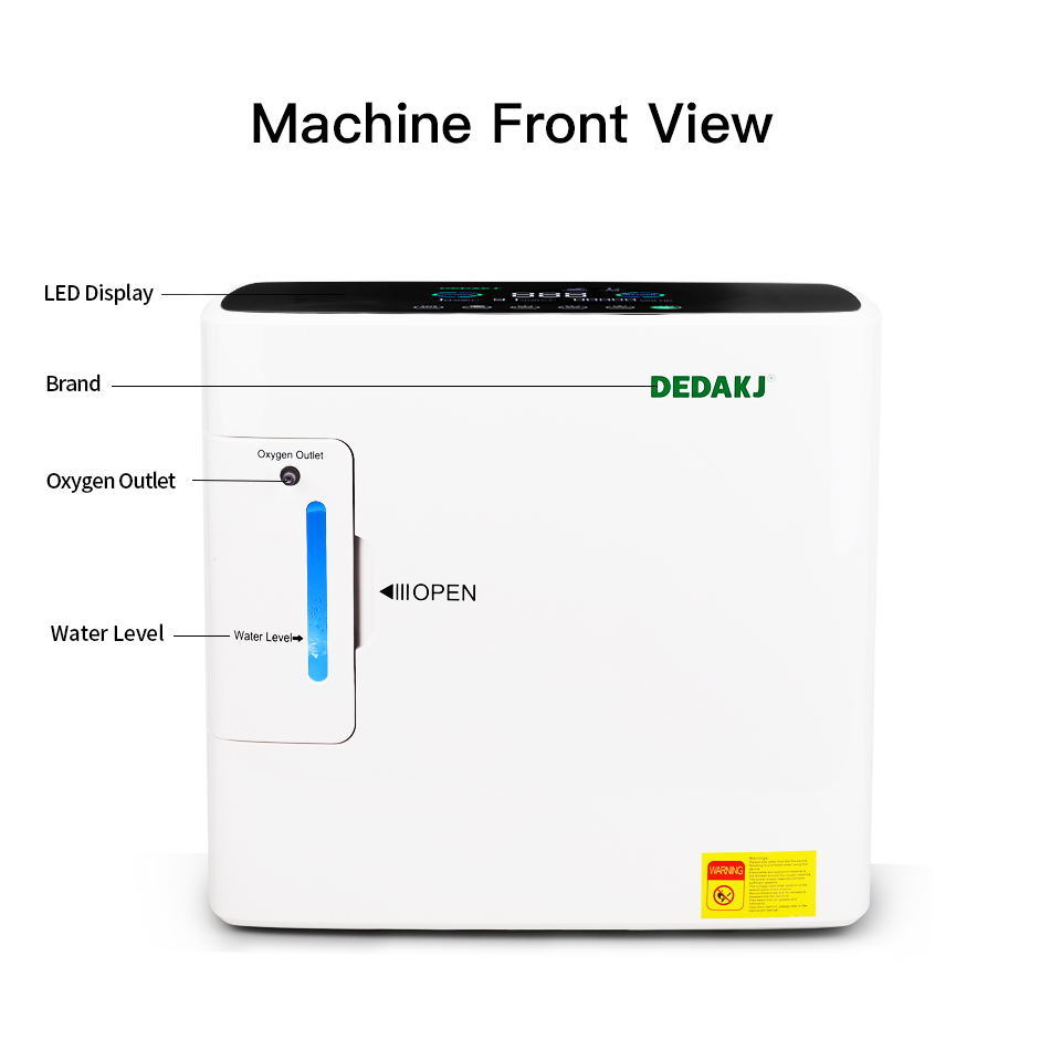 6L High Flow Medical Oxygen Concentrator Oxygen Making Equipment