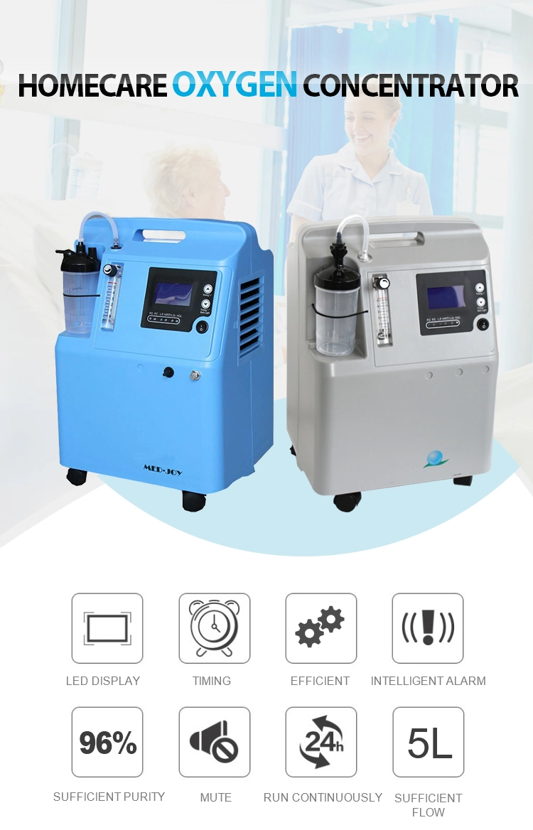 7.5psi Oxygen Pressure O2 Concentrator 5L Oxygen Concentrator