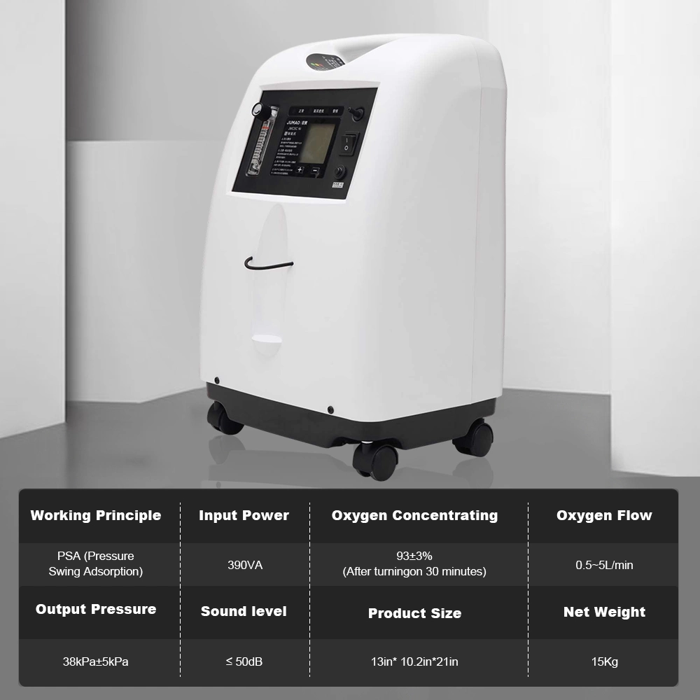 Home Use Portable Oxygen Machine Concentrator 5L Portable Medical Oxygen-Concentrator