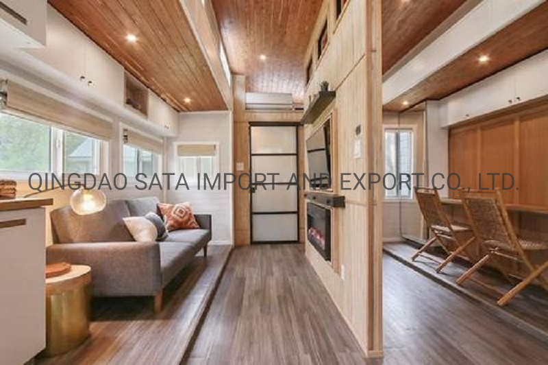 Mobile Home Trailer Tiny House on Wheels for New Zealand