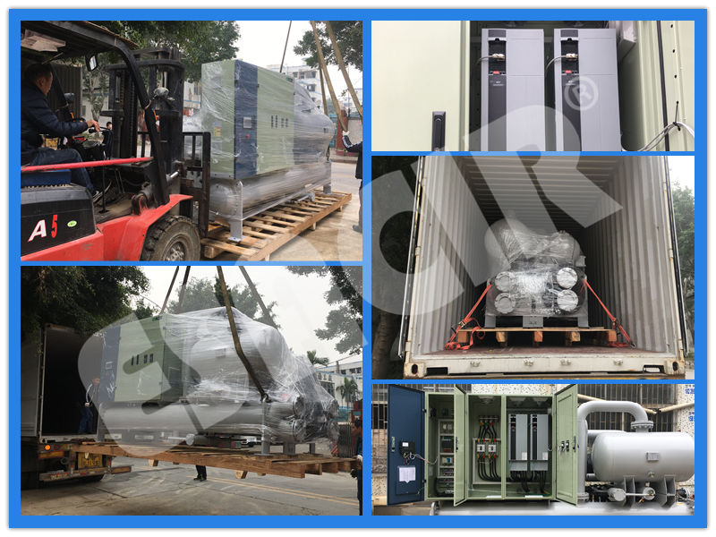 Air Cooled Chiller Water Cooled Screw Chiller with Dual Condenser